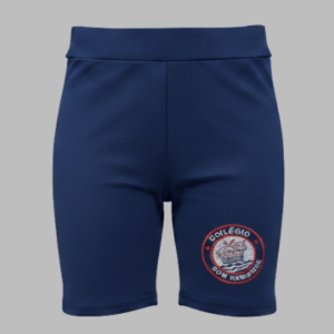 Bermuda ciclista escolar oficial Colégio Dom Henrique em suplex poliamida.