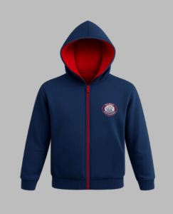 Blusa de helanca e tactel oficial Colégio Dom Henrique frente.