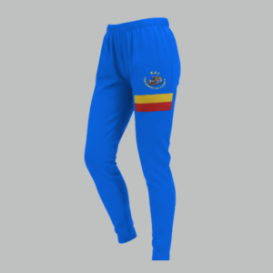 Calça Bailarina Escolar Trenzinho da Alegria - Azul Royal - Tradicional e Flare