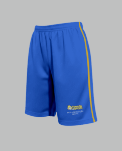 Bermuda Escolar Pequeno Príncipe - Azul Royal - Tactel, Helanca e Moletom